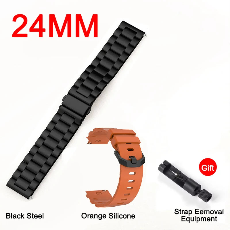 Smartwatch Militar 2026 – À Prova d'Água (5ATM), Bateria de 1400mAh, GPS, Tela AMOLED HD de 2,01"