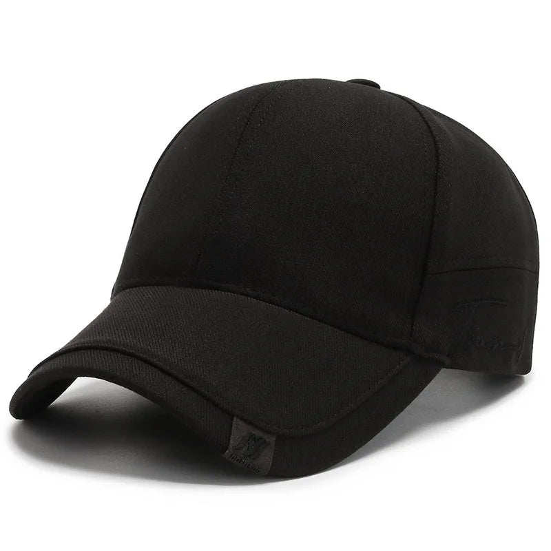 Bonés NORTHWOOD de alta qualidade em tecido sólido para homens – Boné de algodão para atividades ao ar livre / Trucker Hat