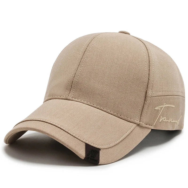 Bonés NORTHWOOD de alta qualidade em tecido sólido para homens – Boné de algodão para atividades ao ar livre / Trucker Hat