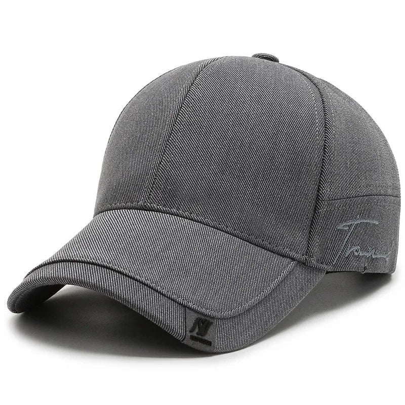 Bonés NORTHWOOD de alta qualidade em tecido sólido para homens – Boné de algodão para atividades ao ar livre / Trucker Hat