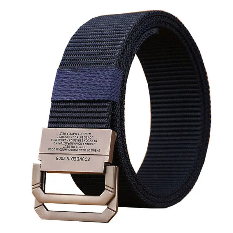 Cinto de Nylon Tático Estilo Militar – Casual, Esportivo e de Luxo para Jeans