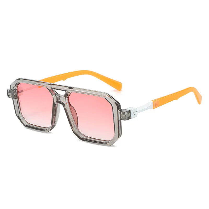 Óculos de Sol Estilo Punk Quadrados com Proteção UV400