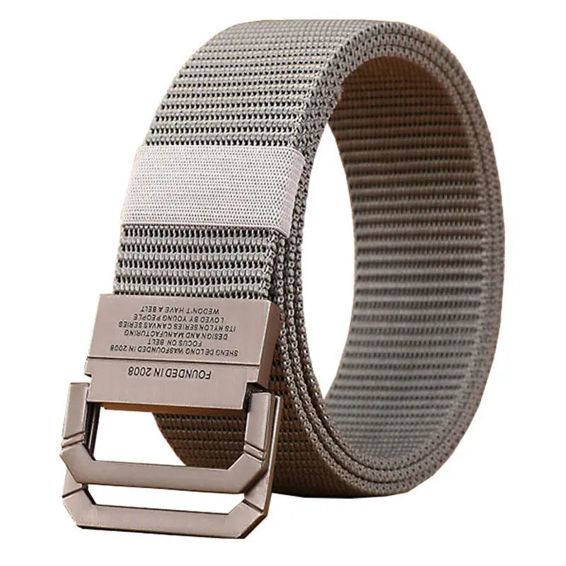 Cinto de Nylon Tático Estilo Militar – Casual, Esportivo e de Luxo para Jeans
