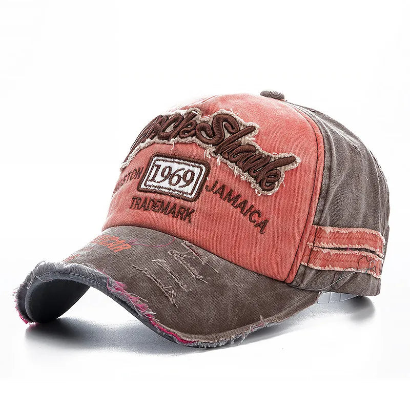 Boné Estilo Cowboy com Efeito Lavado – Modelo Rock Shark