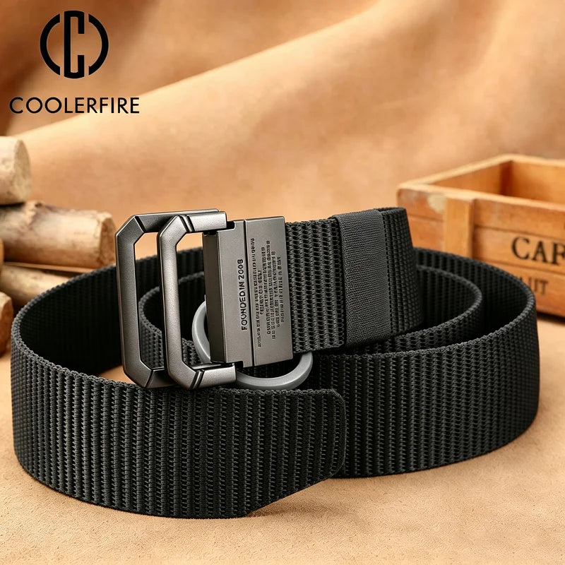 Cinto de Nylon Tático Estilo Militar – Casual, Esportivo e de Luxo para Jeans