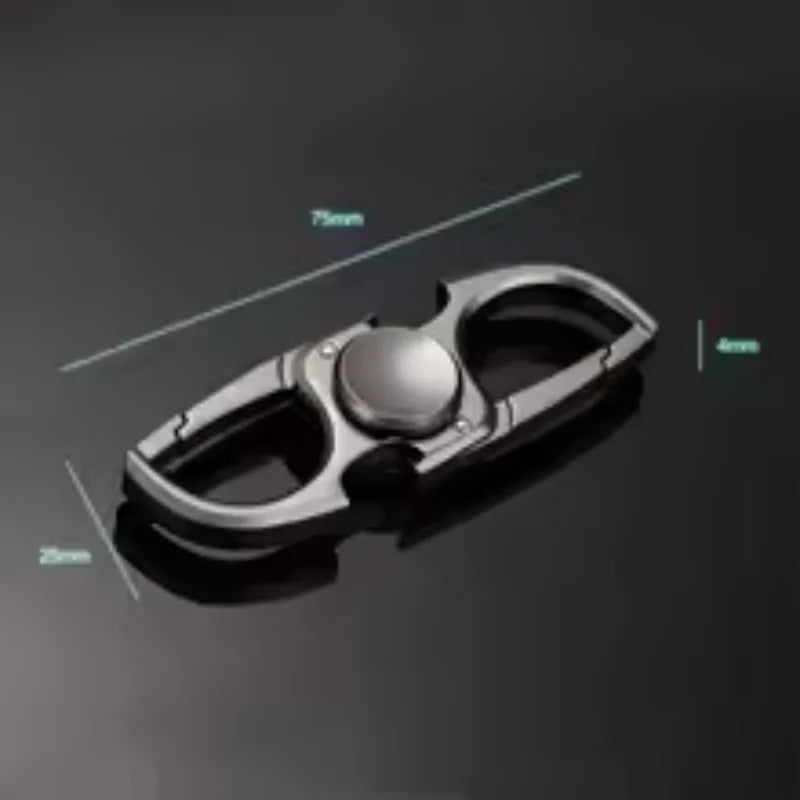 Fidget Spinner Metal Multifuncional – Alívio de Estresse com Estilo