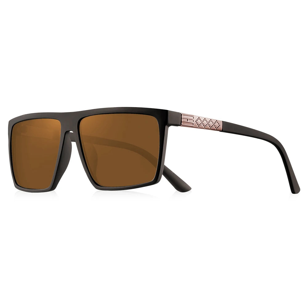 Óculos de Sol Polarizados CRIXALIS  – Estilo Vintage – Lentes Neutras Antirreflexo com Proteção UV400