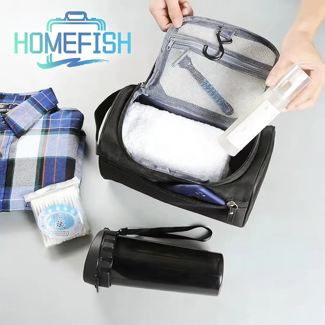 Necessaire Portátil HOMEFISH – Produtos de Higiene Pessoal