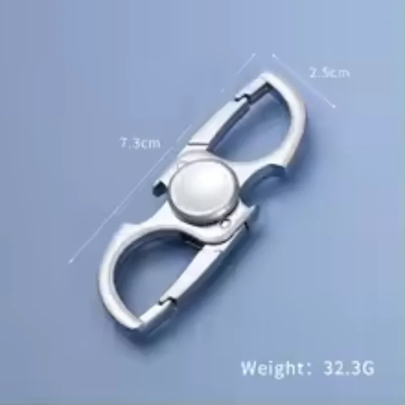 Fidget Spinner Metal Multifuncional – Alívio de Estresse com Estilo