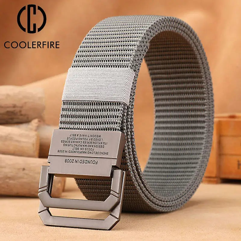 Cinto de Nylon Tático Estilo Militar – Casual, Esportivo e de Luxo para Jeans