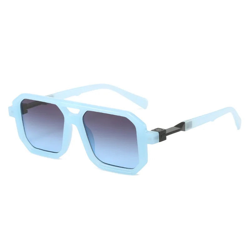Óculos de Sol Estilo Punk Quadrados com Proteção UV400