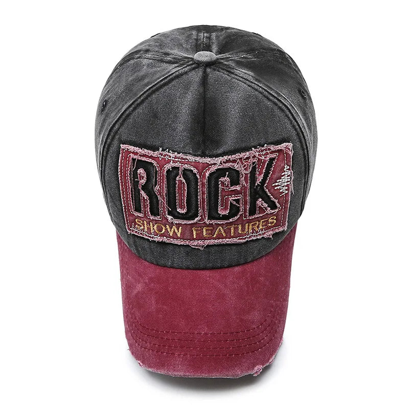 Boné de Basebol Rock