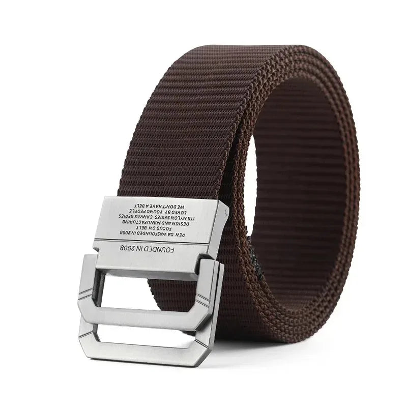Cinto de Nylon Tático Estilo Militar – Casual, Esportivo e de Luxo para Jeans