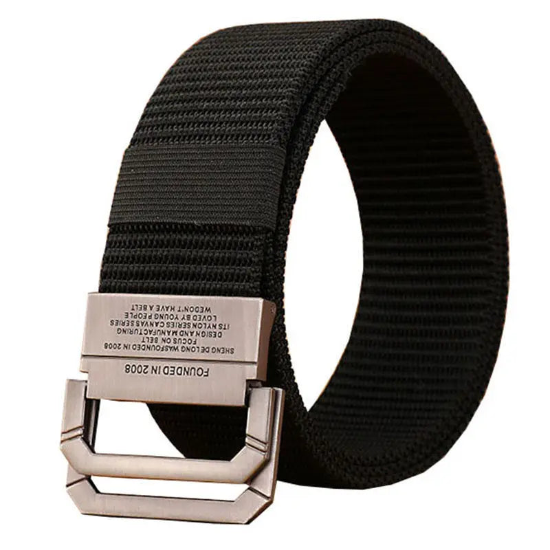 Cinto de Nylon Tático Estilo Militar – Casual, Esportivo e de Luxo para Jeans