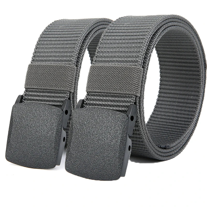 Cinto Tático Masculino de Alta Qualidade: Nylon com Fivela Automática, Multifuncional