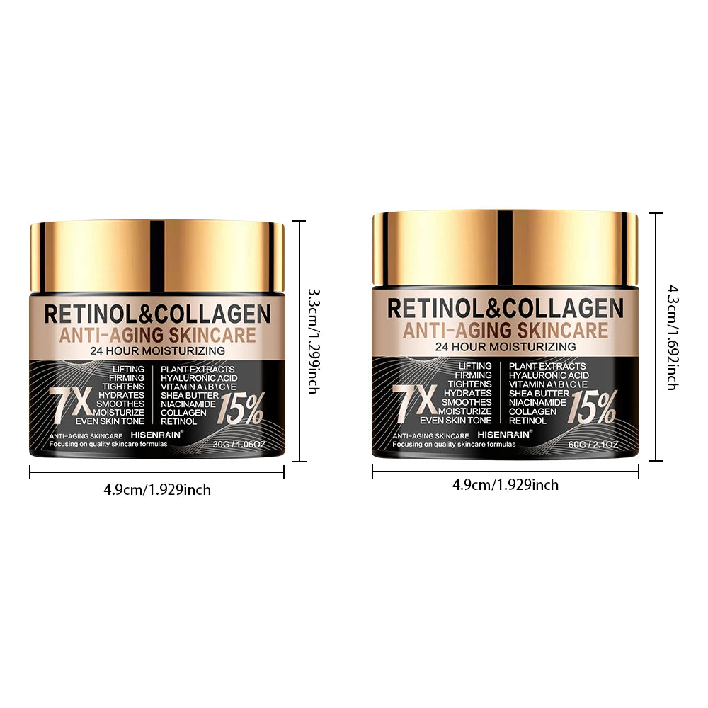 HISENRAIN Creme Facial - Hidratante Intensivo Antienvelhecimento