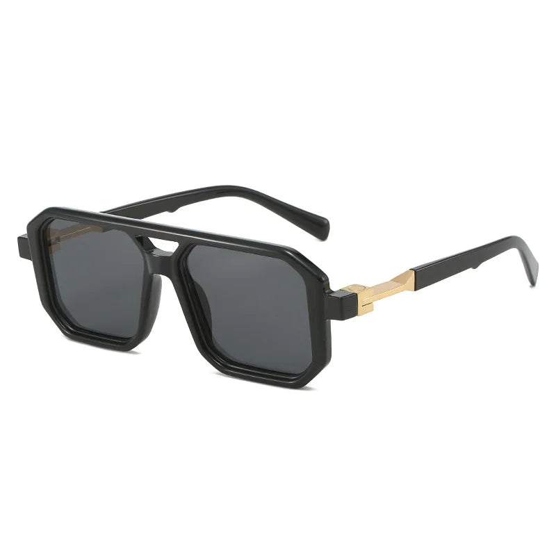 Óculos de Sol Estilo Punk Quadrados com Proteção UV400