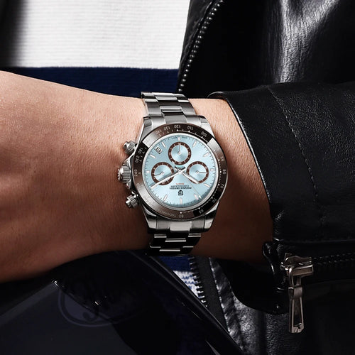 2026 New PAGANI Design Top Brand Men's Sports Quartz Watches Sapphire Stainless Steel Waterproof Chronograph Luxury Reloj Hombre