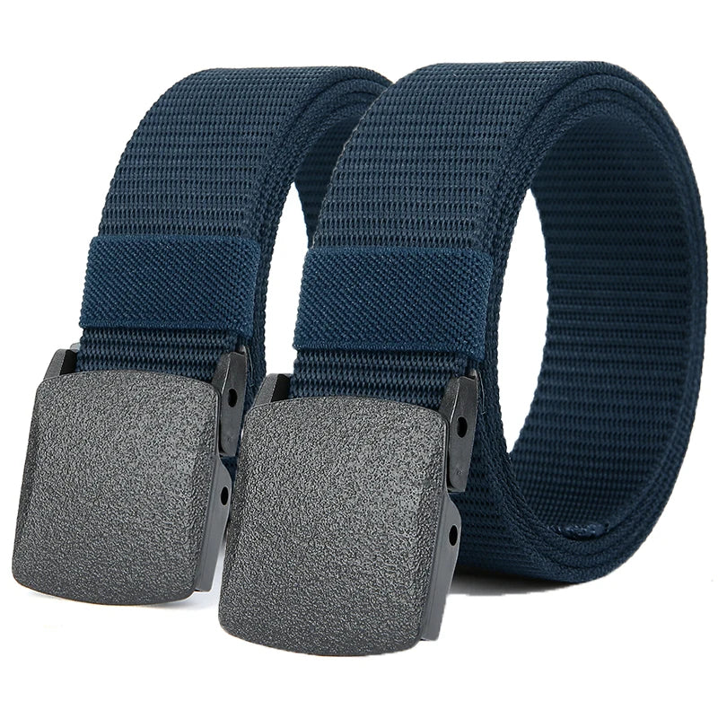Cinto Tático Masculino de Alta Qualidade: Nylon com Fivela Automática, Multifuncional