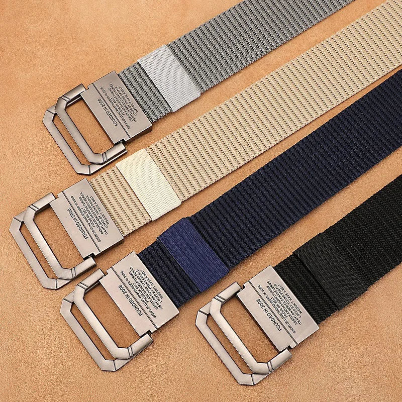 Cinto de Nylon Tático Estilo Militar – Casual, Esportivo e de Luxo para Jeans