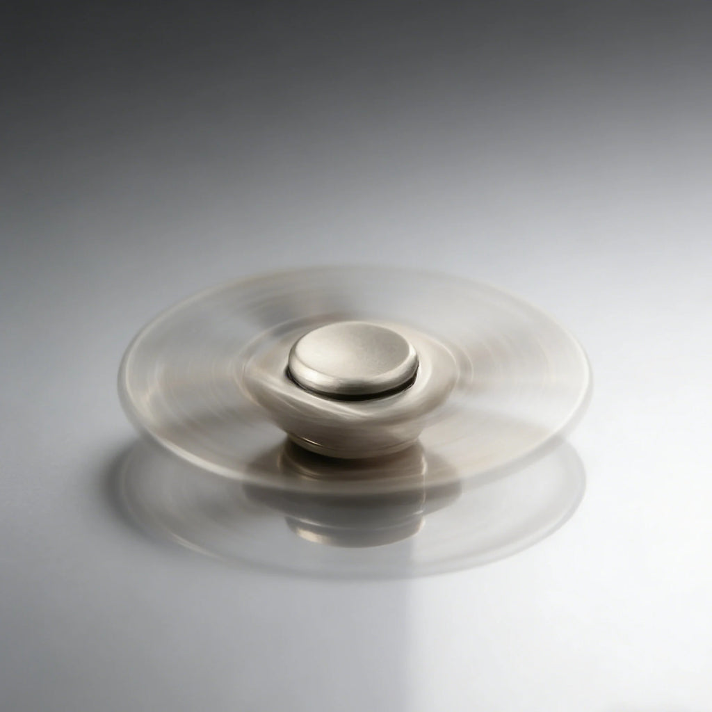 Fidget Spinner Metal Multifuncional – Alívio de Estresse com Estilo
